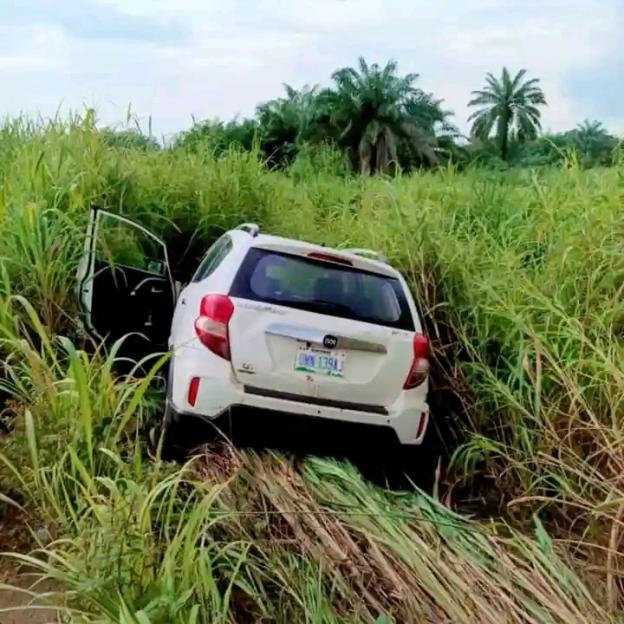J. Martins Escapes Unscathed After Car Plunges into Bush on Highway