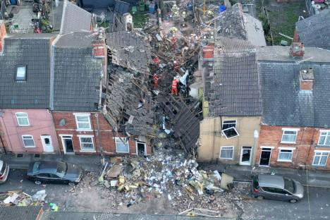 Man in his 50s killed in horror gas explosion which destroyed home & sparked evacuation with major incident declared