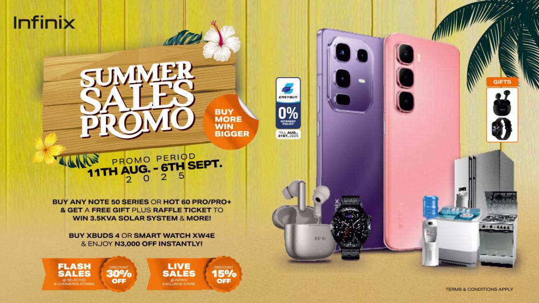 Infinix Kicks off 2025 Summer Sales: Unlock Savings & Exclusive Gifts