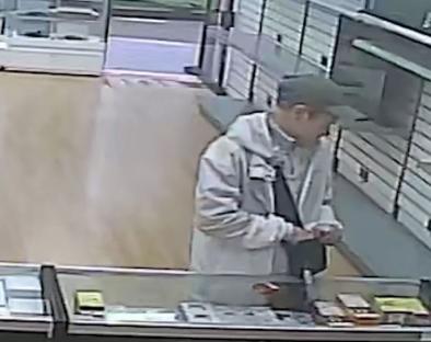 CCTV image of Adam Saunders.