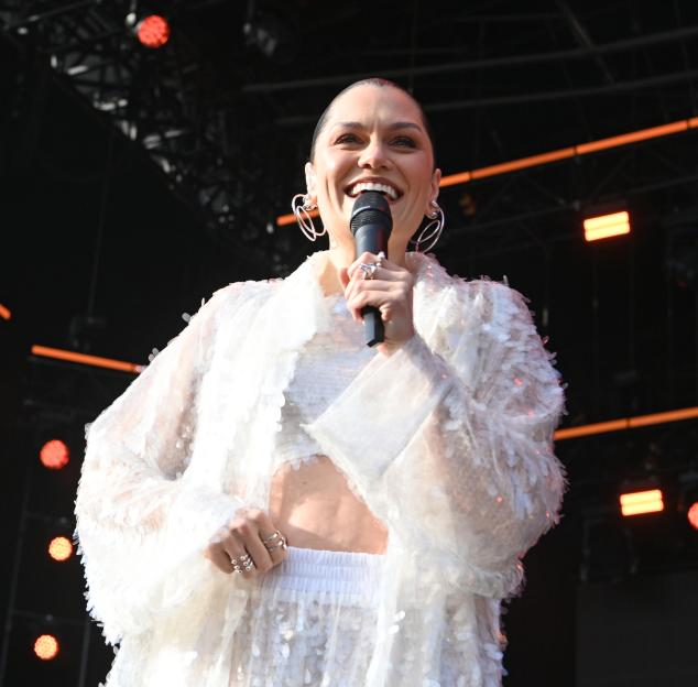 Jessie J performing at Radio 2 In The Park.