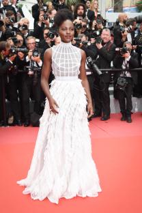 Lupita Nyong'o at the Cannes Film Festival.