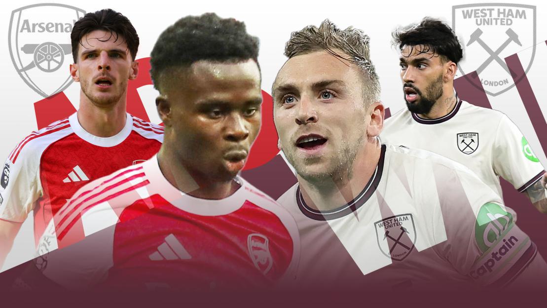 Arsenal vs West Ham LIVE: Rice, Eze, and Odegaard in the Starting XI as Gunners Aim for Top Spot – Follow the Updates!