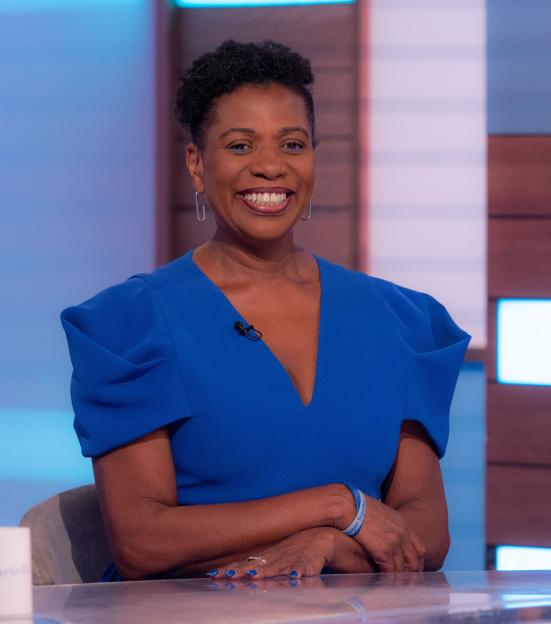 Brenda Edwards on the Loose Women TV show.