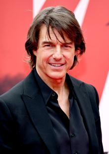 Tom Cruise at the Mission: Impossible premiere.
