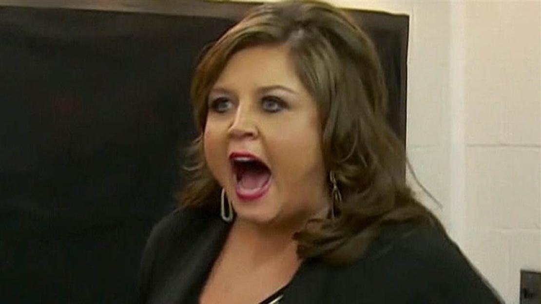 Abby Lee Miller from Dance Moms yelling.