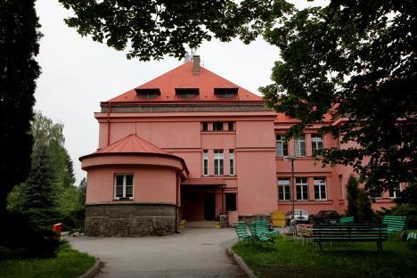 Psychiatricka léÃebna prison/hospital in HavlÃÃkÃ
¯v Brod, Czech Republic.
