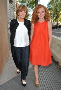 Anne Robinson and Emma Wilson at the Man Booker Prize.