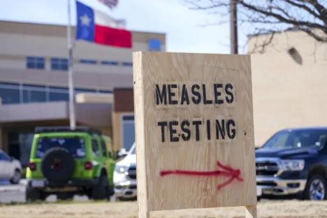 Texas measles cases rise to 597 since late January