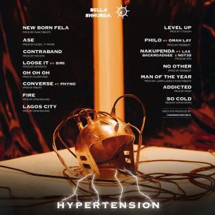 Bella Shmurda drops debut album “Hypertension” | Listen