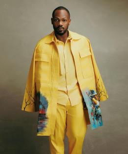 It’s Giving Art, It’s Giving Yellow: See Daniel Etim Effiong’s Latest Look
