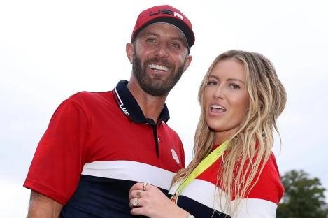 Golf Wag Paulina Gretzky sends fans wild in lacy lingerie in loved-up photoshoot with Dustin Johnson before US Open