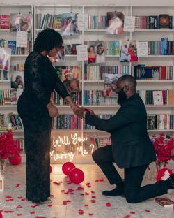 Tunde Proposed to Chinonso in a Bookstore and It Was Perfect! 20