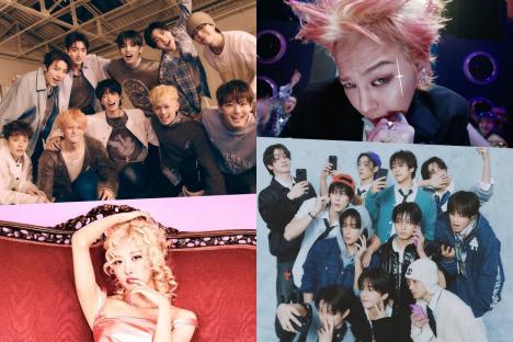 TREASURE, G-Dragon, Rosé, And THE BOYZ Top Circle Monthly And Weekly Charts