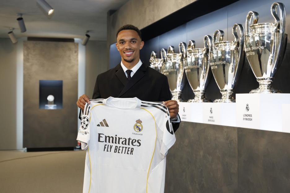 Real Madrid Unveil New Signing Trent Alexander-Arnold