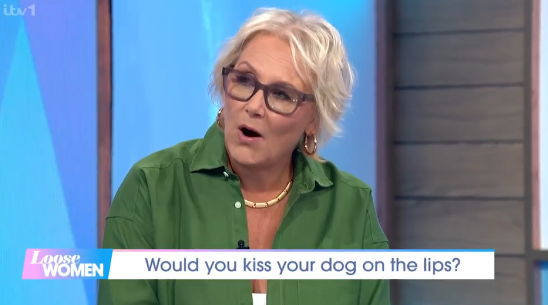 Loose Women slam Vicky Pattison after she lets dog LICK inside mouth – ‘something must have gone wrong in her childhood’