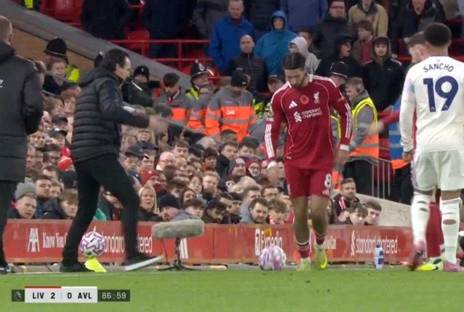 Dominik Szoboszlai Stuns Unai Emery with Daring Skill, but Liverpool Star Gets Booked in Unusual Twist Against Aston Villa