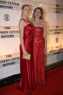 Christine Baranski and her daughter, Lily Cowles, at the Kennedy Center Honors.