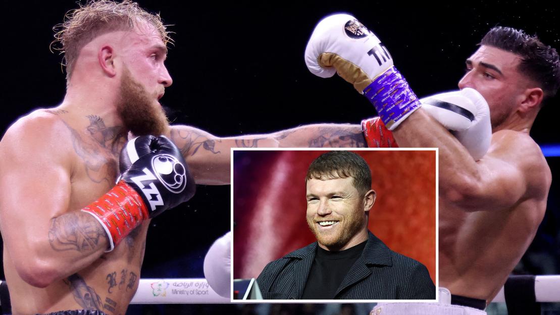 ‘For sure it’s going to happen’ – Jake Paul reveals Tommy Fury rematch talks and slams Canelo Alvarez over failed fight