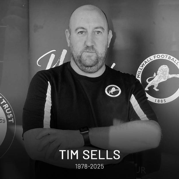 Black and white photo of Tim Sells (1978-2025).
