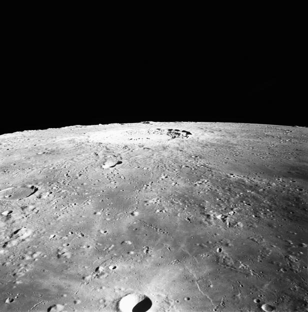 The Moon, as seen from Apollo 12.
