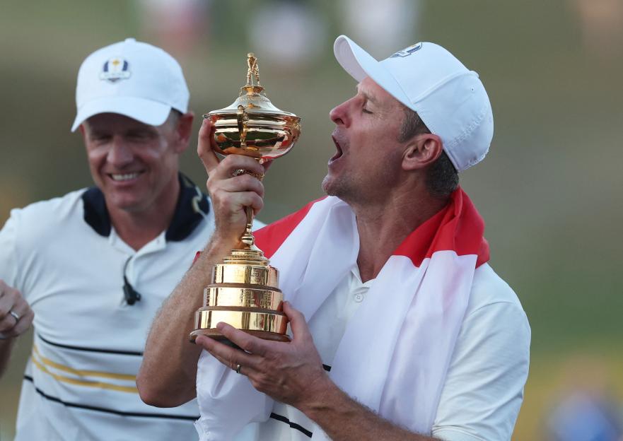 Justin Rose, Ryder Cup Champion, Teases Purchase of English Football Club and Plans to Hire Luke Donald as Manager