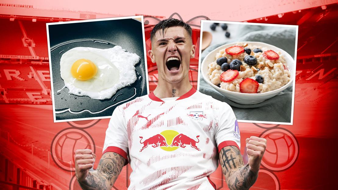 Benjamin Sesko’s diet demands revealed with Man Utd’s top target eating FOUR fried eggs with breakfast every day