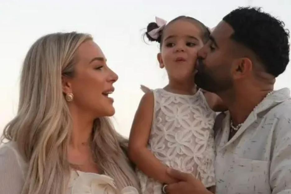 WAG Taylor Ward shares gender of second child with footballer Riyad Mahrez at stunning reveal in Dubai