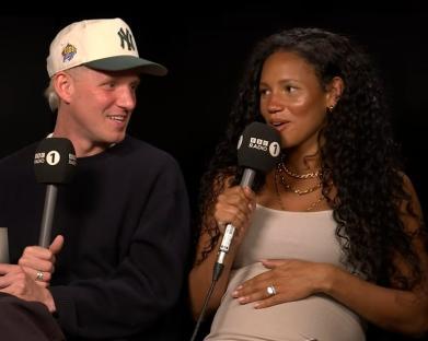 Vick Hope and Jamie Laing interview at BBC Radio 1.