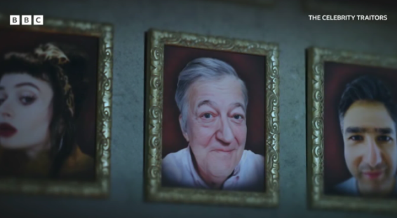 Sir Stephen Fry at the Newport Beach Film Festival.