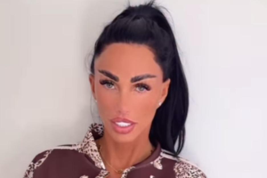 Katie Price continues to spark concern as she shows off her very slim legs in new video