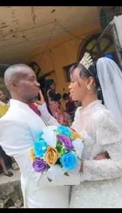Aba couple whose wedding was cancelled by pastor moves to new church, weds