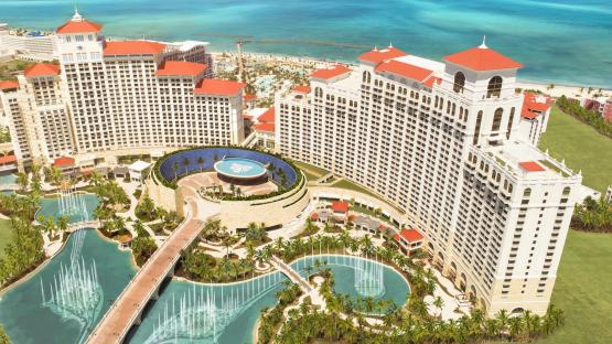Inside the world’s biggest beach hotel – with a 15-acre waterpark, 2,200 rooms and its own private island