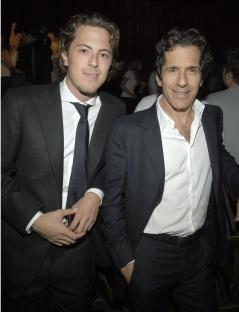 Harry Morton and Peter Morton at an event.