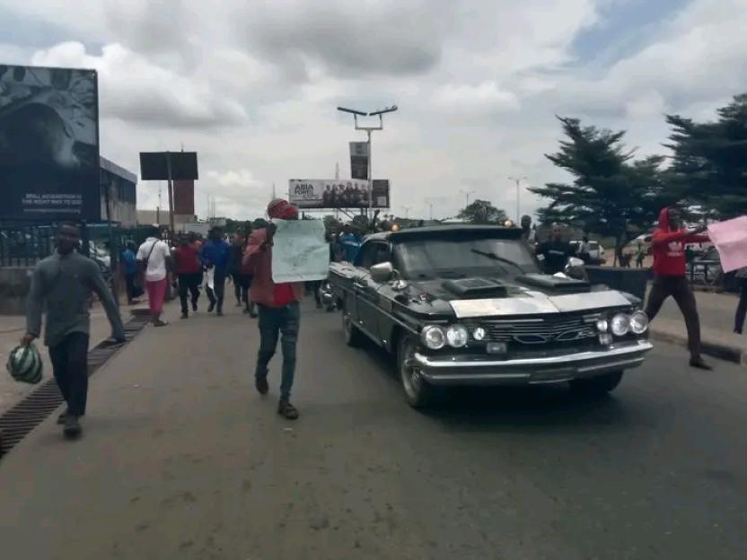 Youth Rally in Umuahia Calls for Nnamdi Kanu's Release in Peaceful Protest