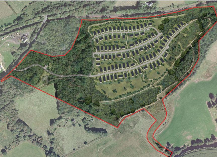 New £12million holiday lodge park that wants to open on the grounds of two UK castles