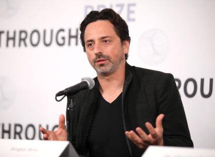 Sergey Brin at the 2019 Breakthrough Prize.
