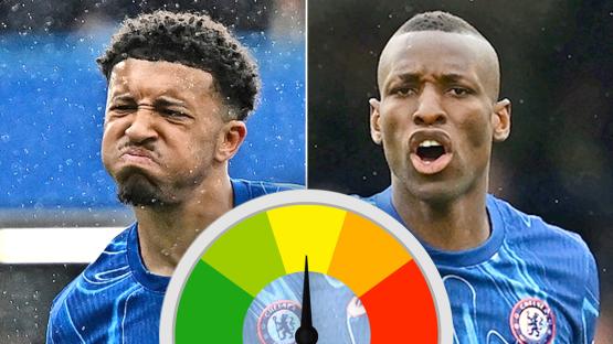 Chelsea ratings: Sancho shines but Palmer’s poor form continues and Jackson shows why Blues are looking for new strikers