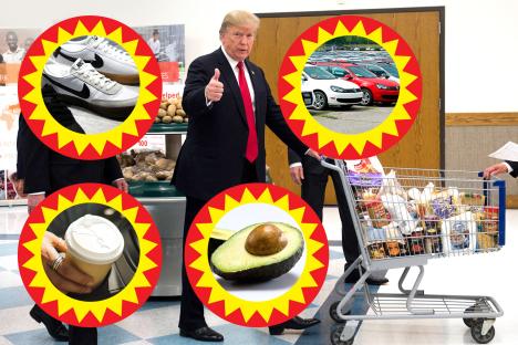 Shoes, furniture, coffee and cars: Americans told to rush for these items quick before Trump’s tariffs kick in