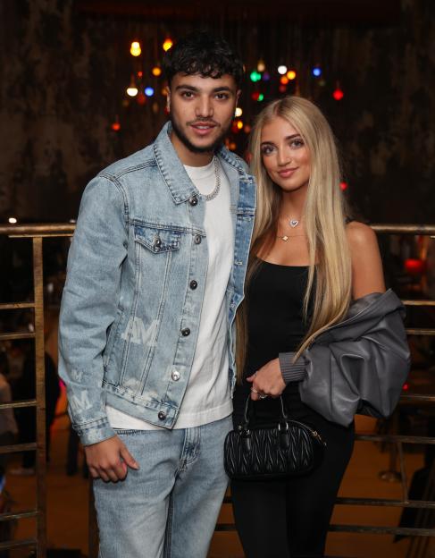 Junior Andre and Princess Andre at a VIP screening.