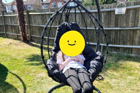 The supermarket you need to visit to nab a HUGE egg chair for just £109 & it’ll turn your garden into a relaxing haven
