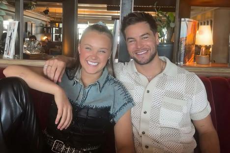 Chris Hughes fans say ‘go get your girl’ as he shares pictures with JoJo Siwa and pays tribute to CBB co-stars