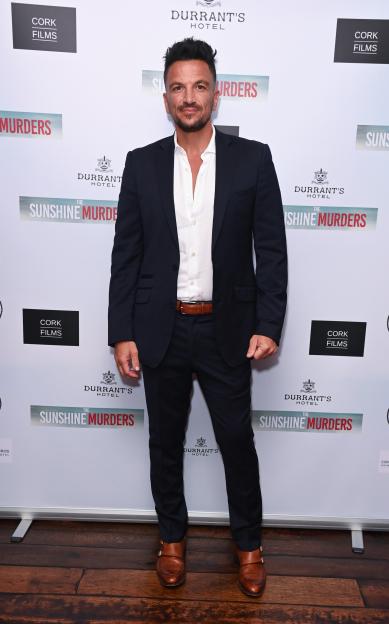 Peter Andre at the Sunshine Murders media launch.