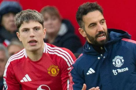 Ruben Amorim ‘tells Alejandro Garnacho to LEAVE Man Utd after informing squad of his own future plans’
