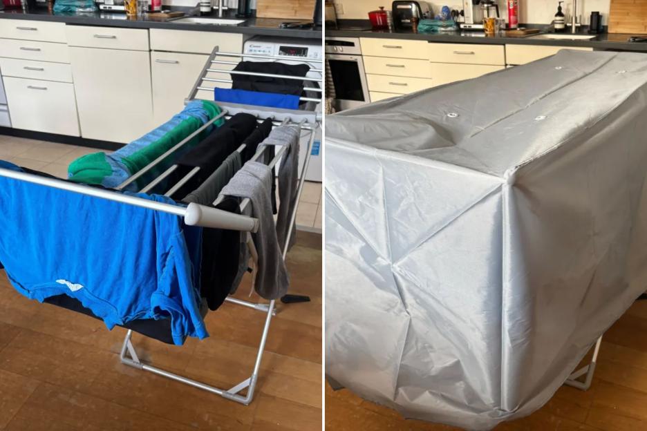 I Tried Aldi's Viral £35 Heated Airer for Drying Laundry – Here’s How It Performed!