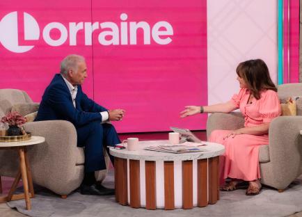 Dr. Hilary Jones and Lorraine Kelly on the