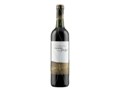 Bottle of Cariñena Monte Plogar Reserva 2016 wine.