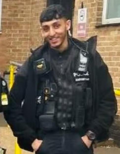 Policeman who died in horror crash while responding to another collision is pictured as force pays tribute