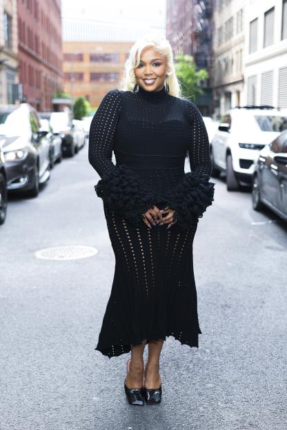 Lizzo at Watch What Happens Live.