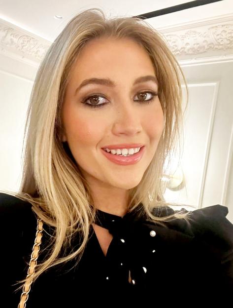 Tabitha Bennett, a beauty queen, who was impersonated on social media.